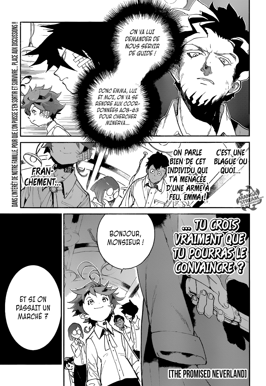 The Promised Neverland: Chapter chapitre-57 - Page 1