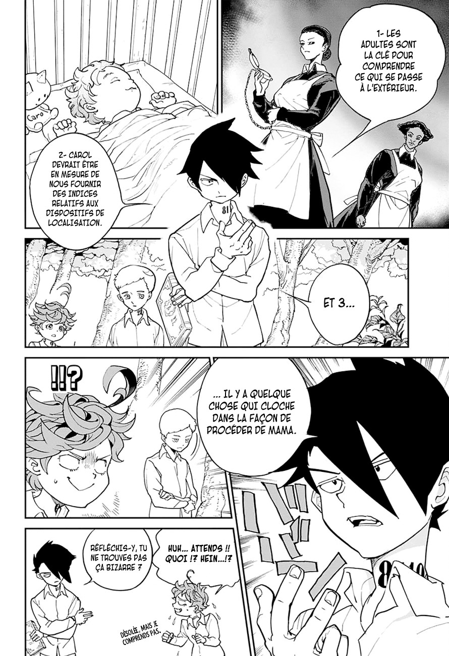 The Promised Neverland: Chapter chapitre-6 - Page 12