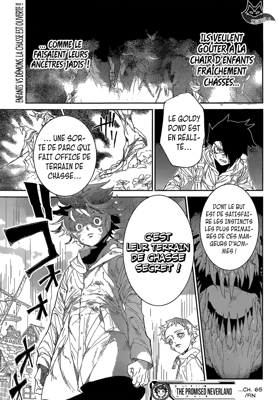The Promised Neverland: Chapter chapitre-65 - Page 19