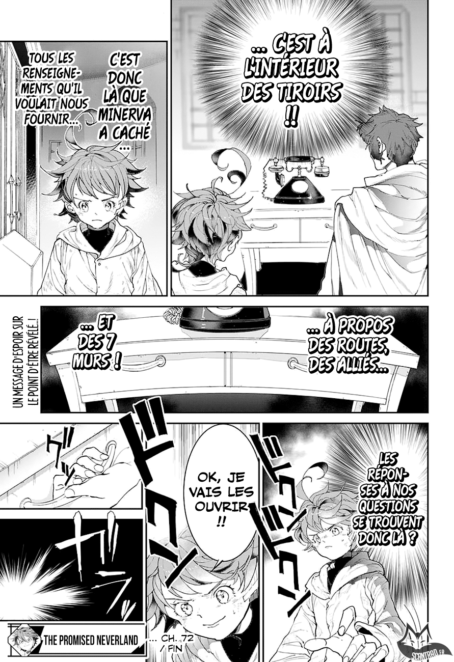 The Promised Neverland: Chapter chapitre-72 - Page 22