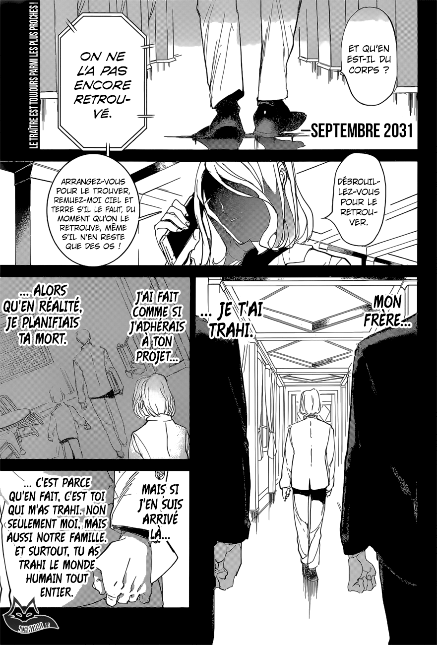 The Promised Neverland: Chapter chapitre-73 - Page 1