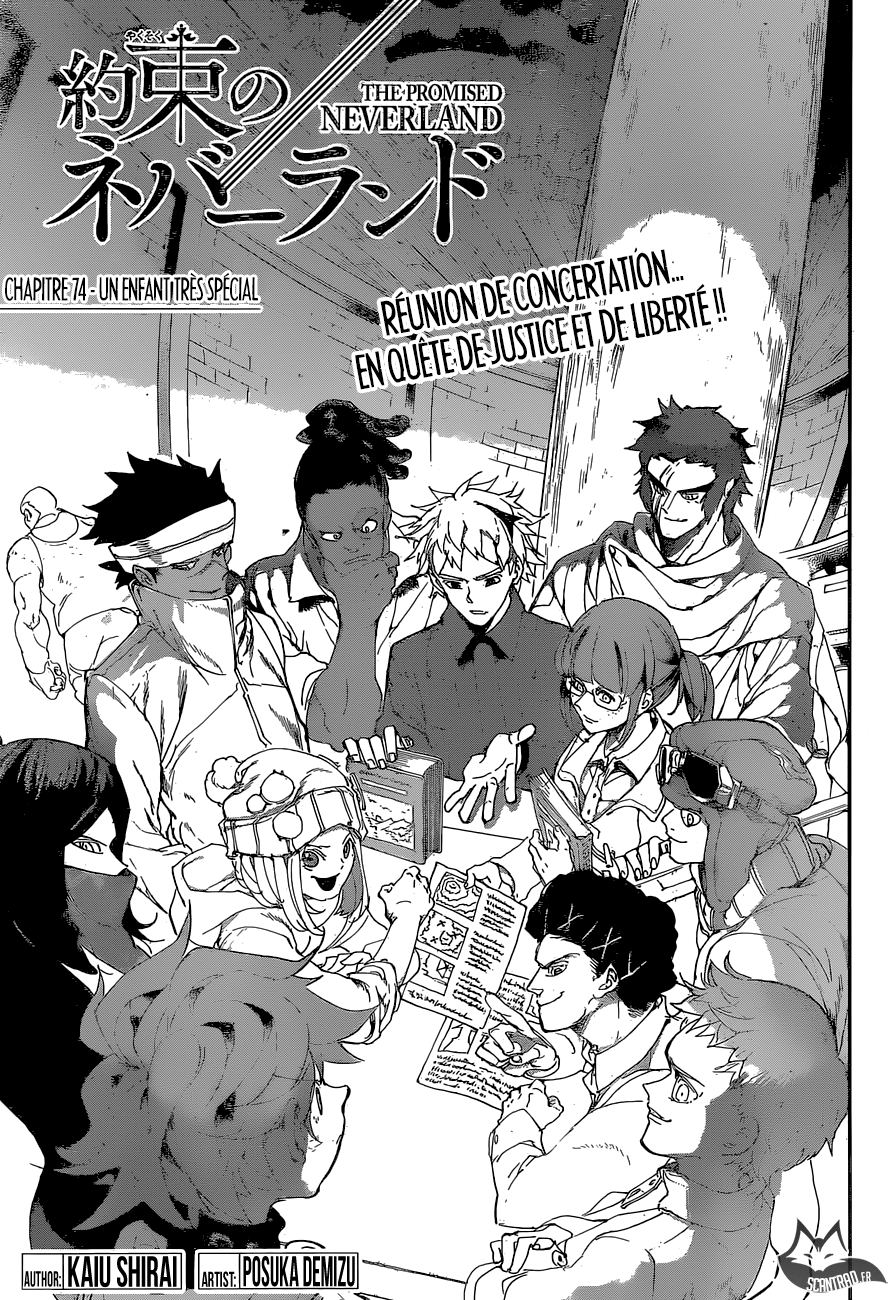 The Promised Neverland: Chapter chapitre-74 - Page 3