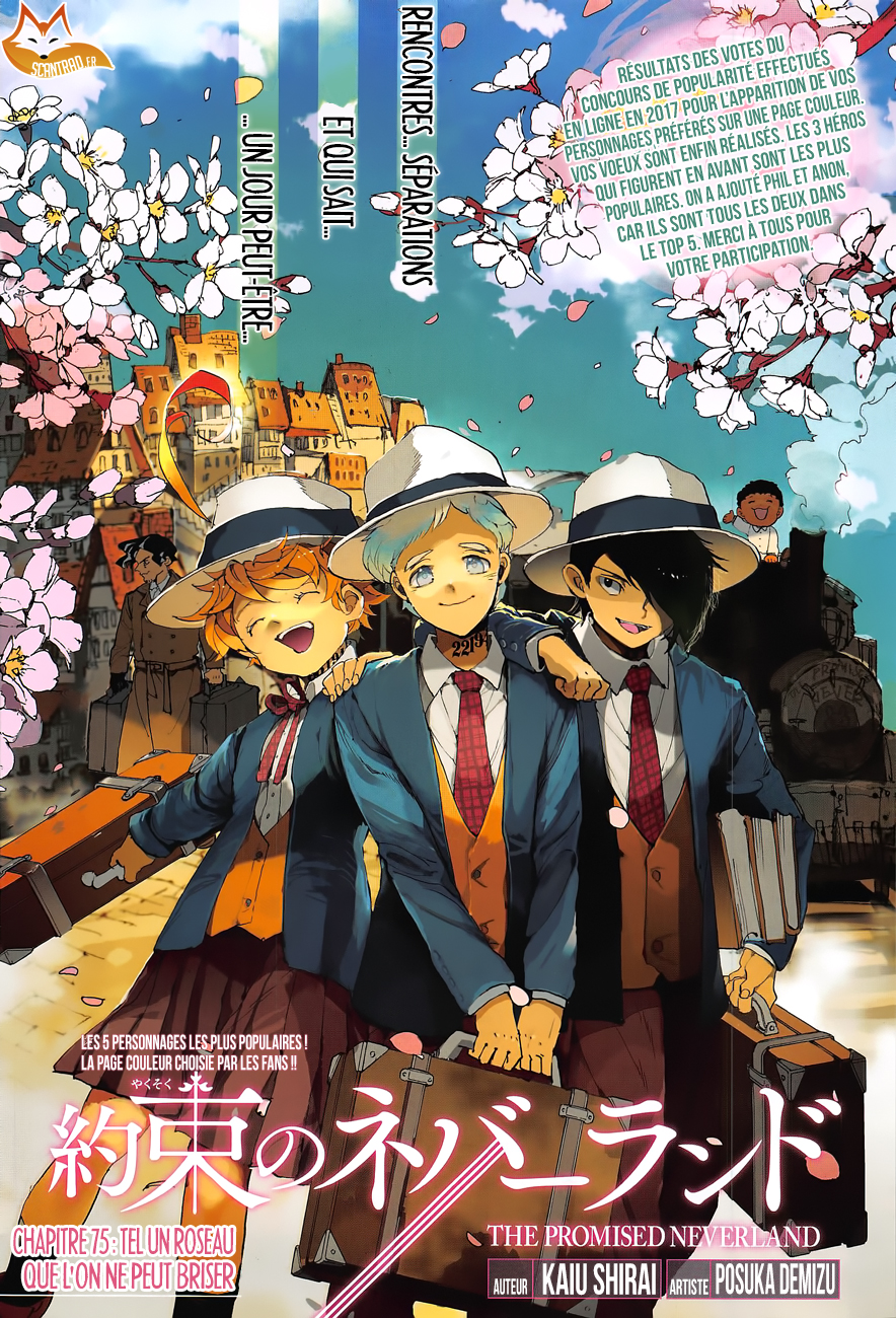 The Promised Neverland: Chapter chapitre-75 - Page 1