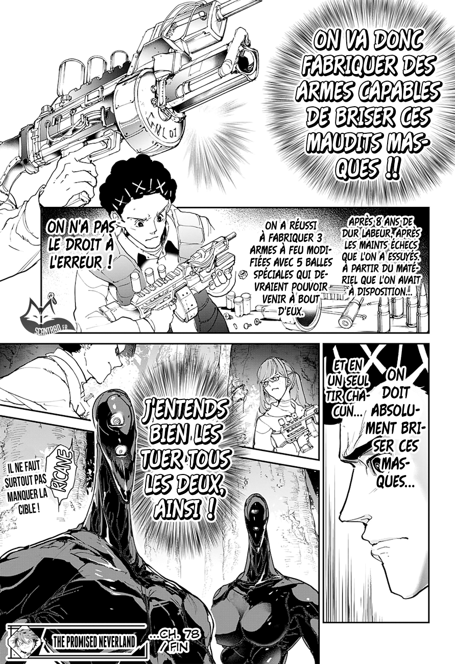 The Promised Neverland: Chapter chapitre-78 - Page 19
