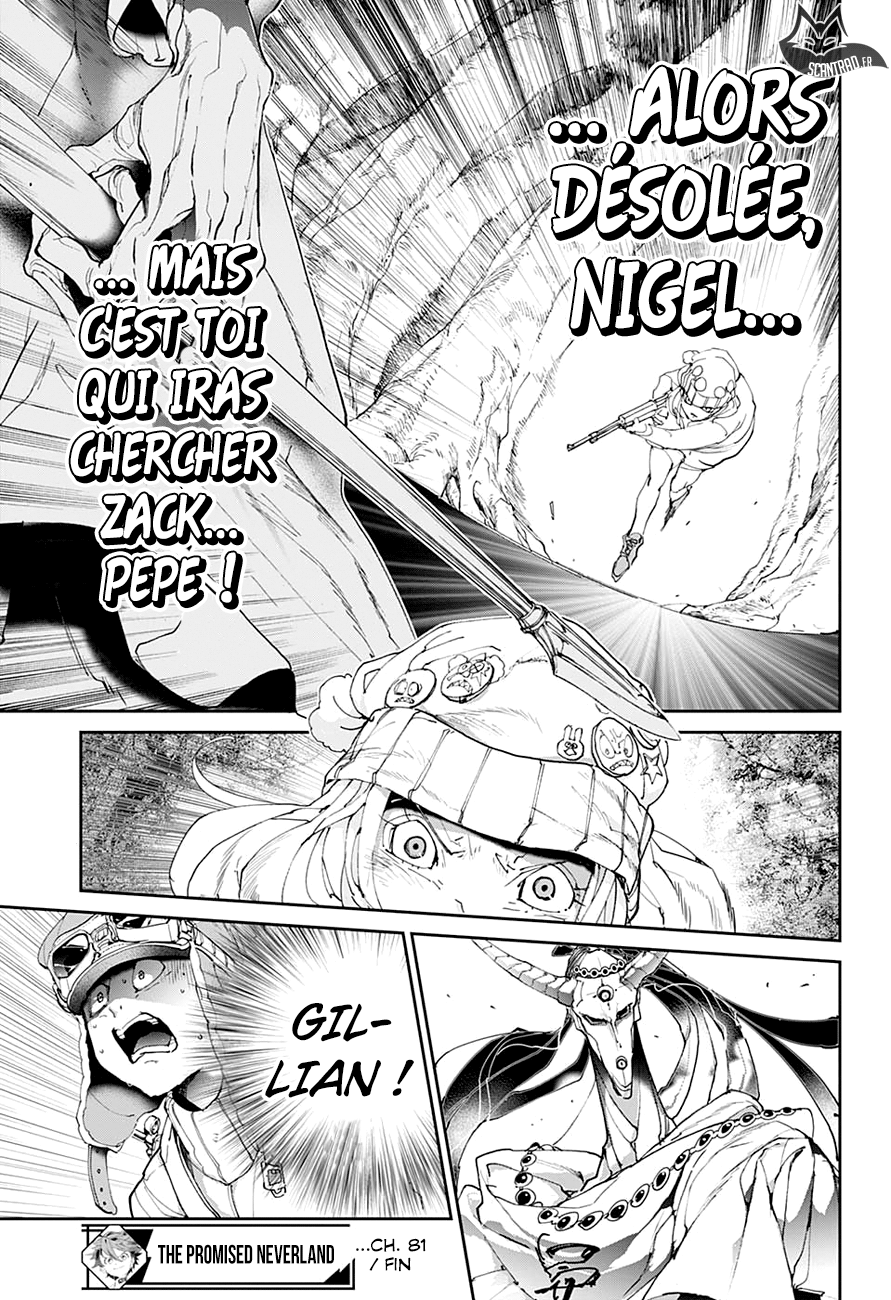 The Promised Neverland: Chapter chapitre-81 - Page 18