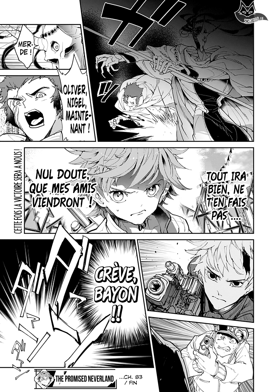 The Promised Neverland: Chapter chapitre-83 - Page 19