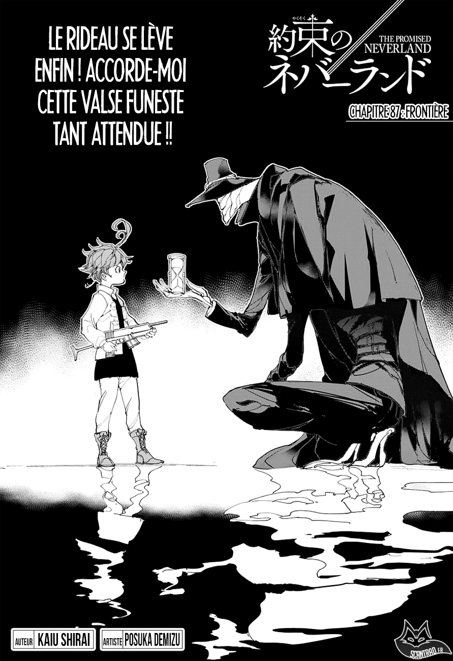 The Promised Neverland: Chapter chapitre-87 - Page 1