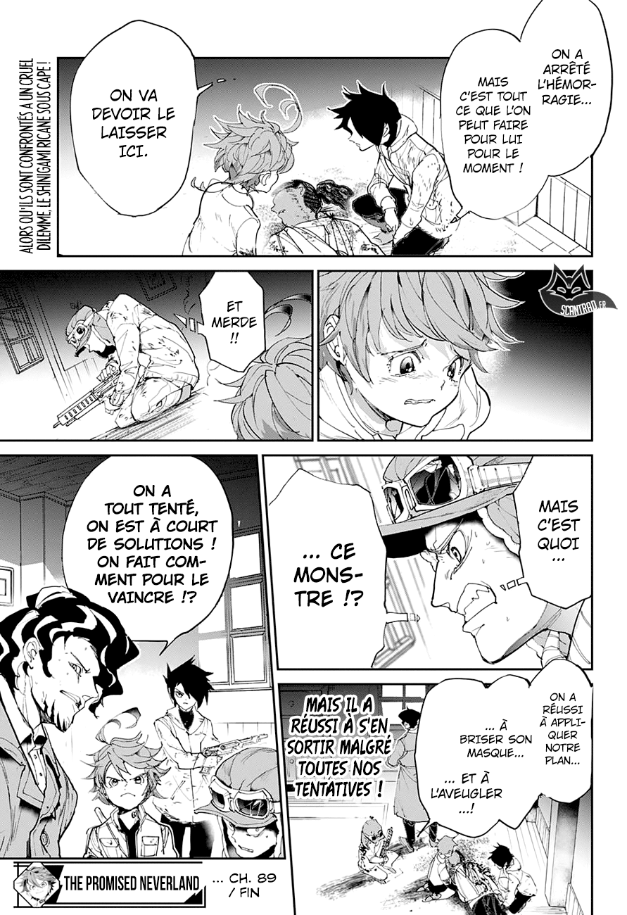 The Promised Neverland: Chapter chapitre-89 - Page 19
