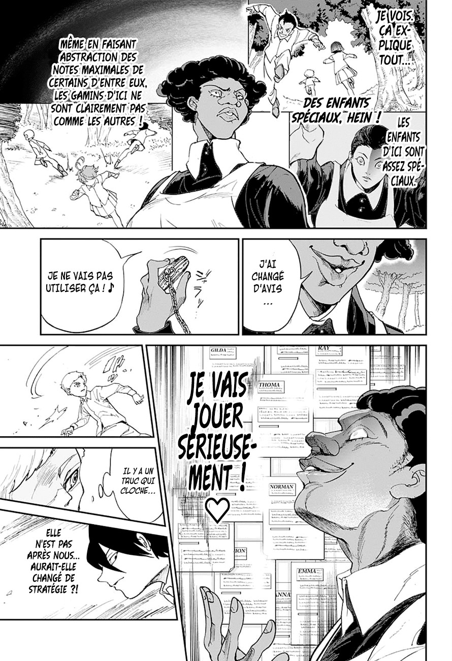 The Promised Neverland: Chapter chapitre-9 - Page 7