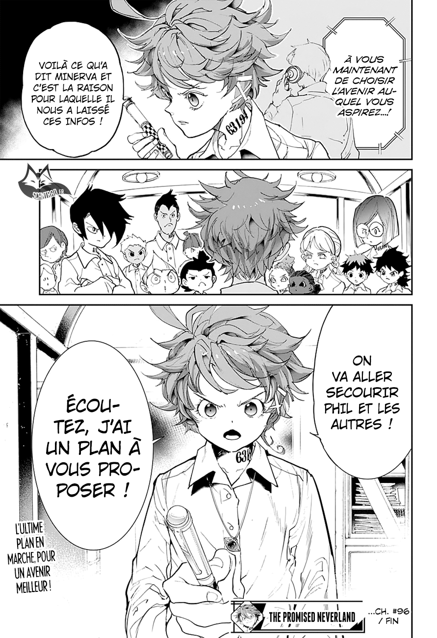 The Promised Neverland: Chapter chapitre-96 - Page 20